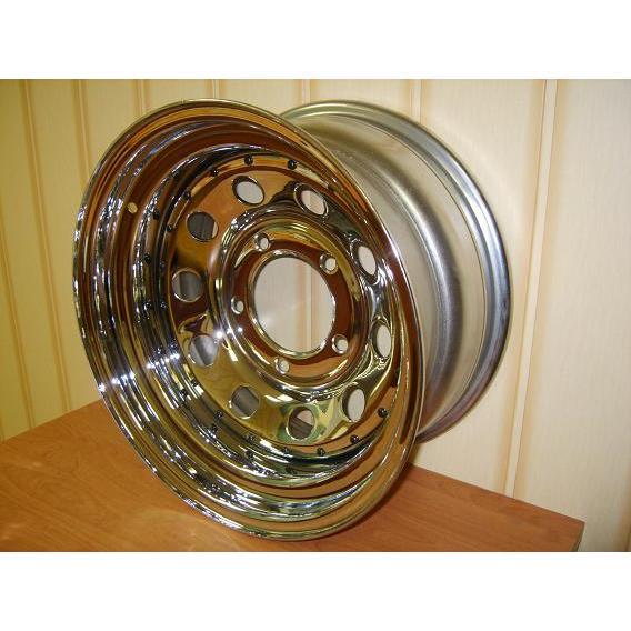 Диск усиленный JEEP стальной хромированный 5х114