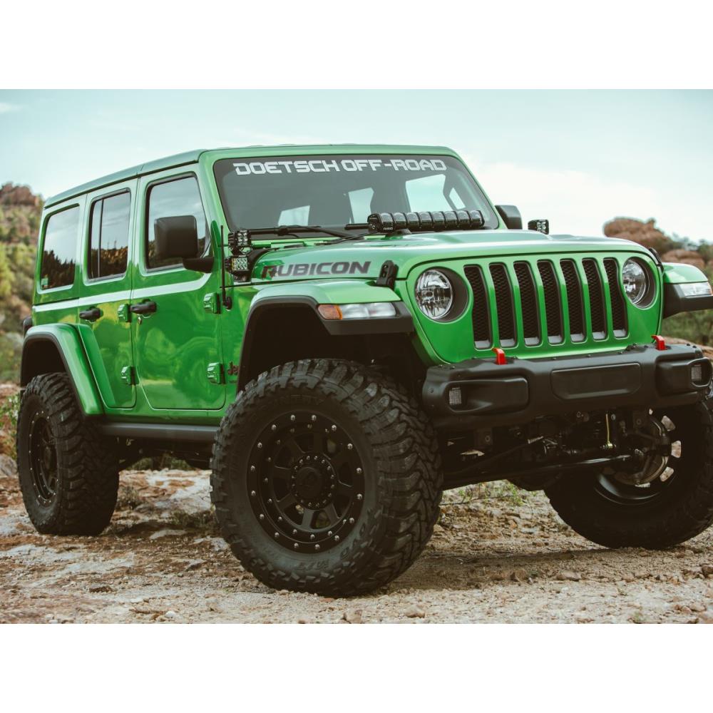 JEEP Wrangler JL Крепление 2х фар на обтекатель перед лобовым стеклом