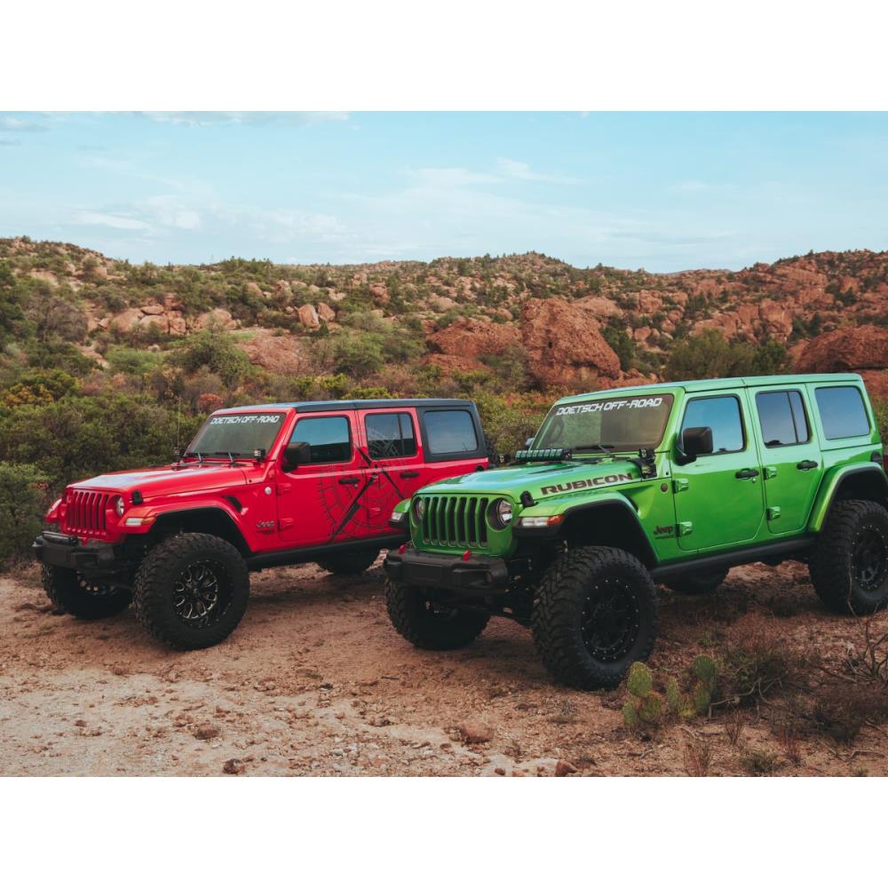 JEEP Wrangler JL Крепление 2х фар на обтекатель перед лобовым стеклом