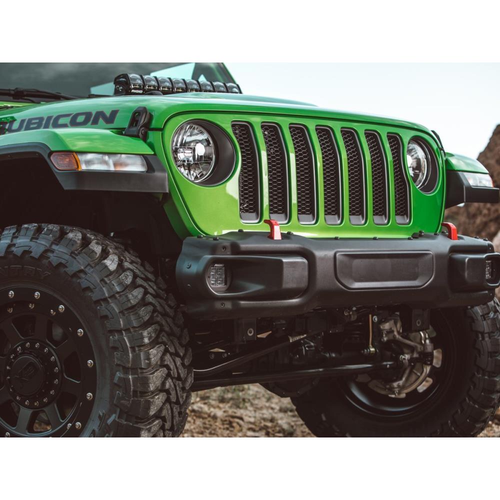 JEEP Wrangler JL Крепление фар D серии в отверстия для ПТФ бампера