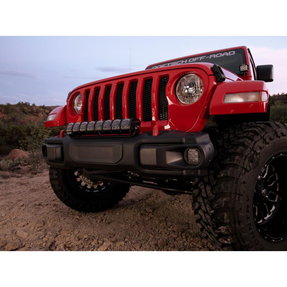 JEEP Wrangler JL Крепление фар D серии в отверстия для ПТФ бампера