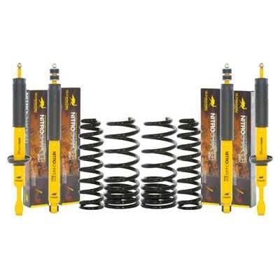 Комплект подвески Old Man Emu OME Jeep Wrangler TJ амортизаторы Nitrocharger Sport нагрузка 100 кг лифт 50 мм