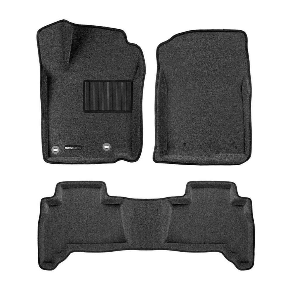 3D коврики Euromat для TOYOTA LС Prado 150 (2014-) (с крепежом)