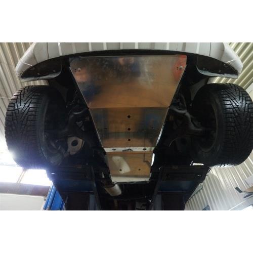 Алюминиевая защита днища Volkswagen Amarok из 3 частей