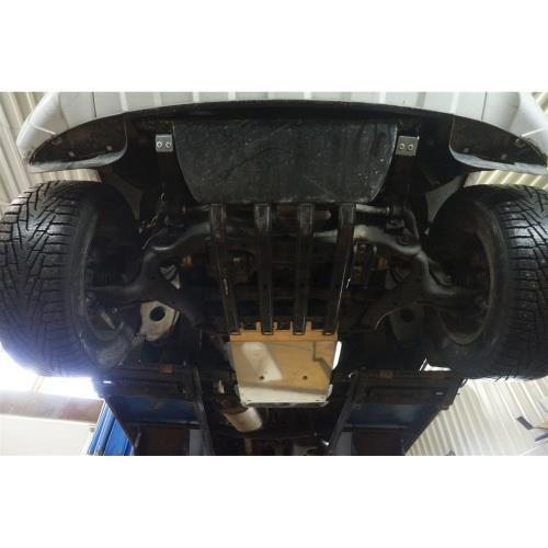 Алюминиевая защита КПП и РК Три-ABC для Volkswagen Amarok