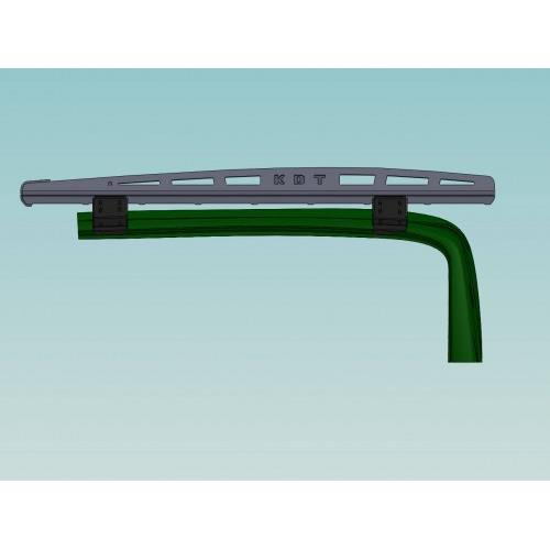 Багажник экспедиционный алюминиевый со спойлером - Toyota TUNDRA. арт. 22072L