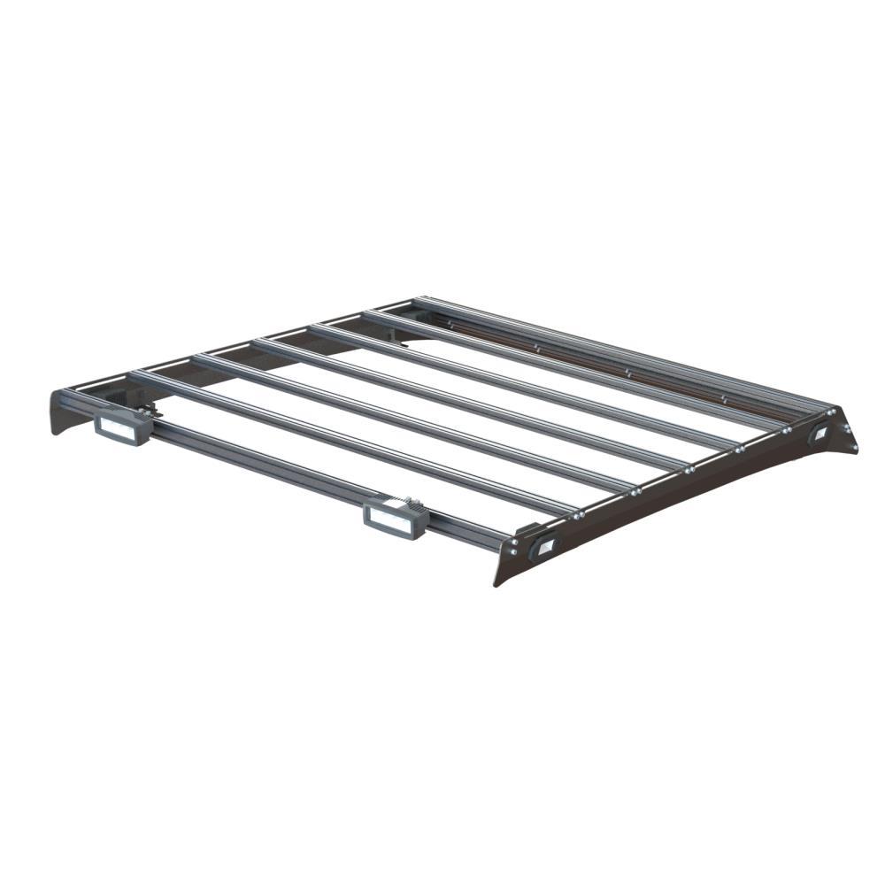 Багажник экспедиционный Nissan Navara рабочий и задний свет