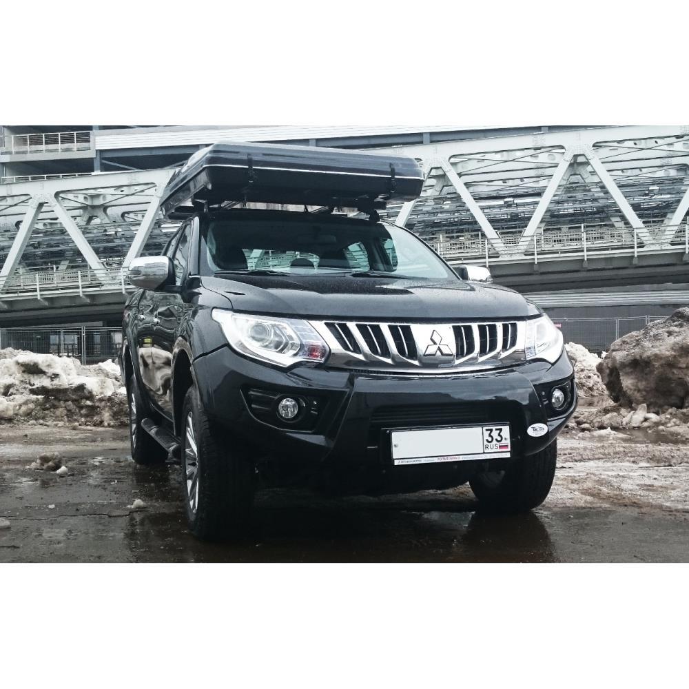 БАМПЕР АВС-ДИЗАЙН ПЕРЕДНИЙ MITSUBISHI L200 2015-11.2018 КРОМЕ К-ЦИИ INVITE (ПОД ШТАТНУЮ ОПТИКУ