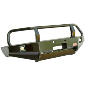 Бампер РИФ передний Mazda B2500 с доп. фарами и защитной дугой