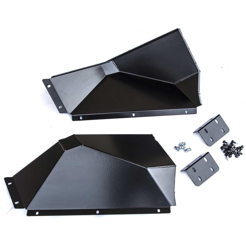 Бампер РИФ передний Mitsubishi L200 2005-2015 с доп. фарами и защитой бачка омывателя