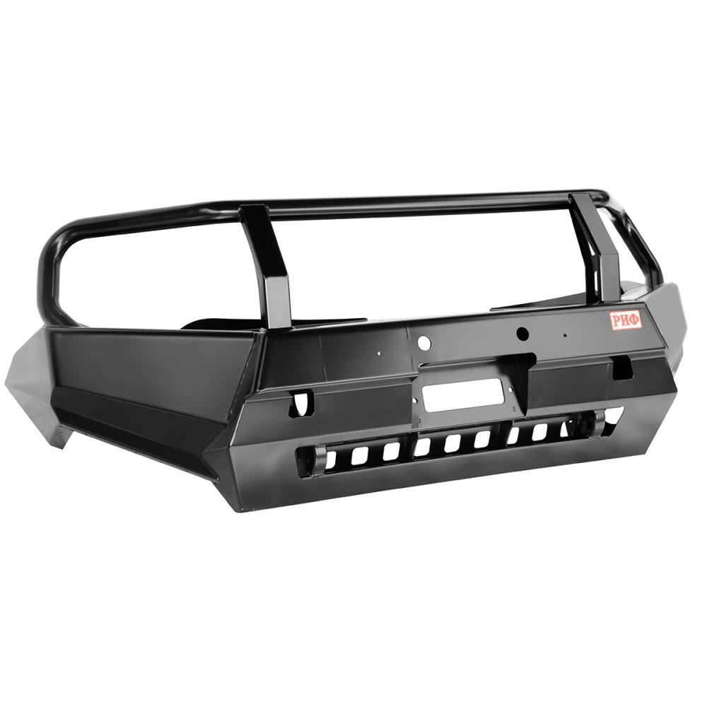 Бампер РИФ передний Mitsubishi L200 2015+ с защитной дугой