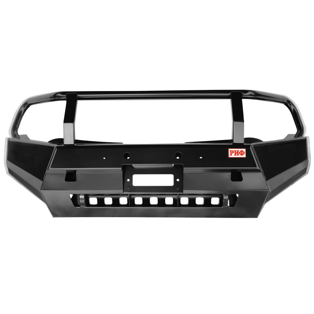 Бампер РИФ передний Mitsubishi L200 2015+ с защитной дугой