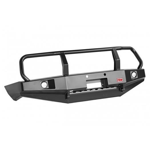 Бампер РИФ передний Toyota Land Cruiser 100 до 2002 с доп. фарами и защитной дугой