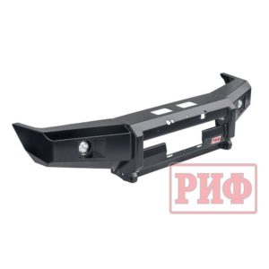 Бампер РИФ передний Toyota Land Cruiser 76/78 2007+ c доп. фарами