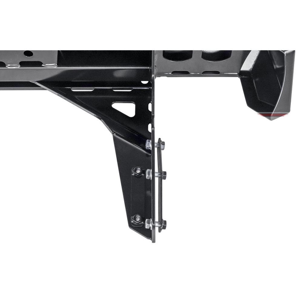 Бампер РИФ силовой задний Mitsubishi L200 2019+ с квадратом под фаркоп и фонарями