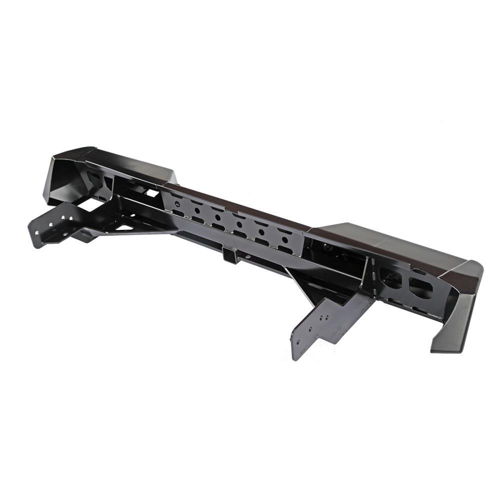 Бампер РИФ задний Mitsubishi L200 2015+ с квадратом под фаркоп