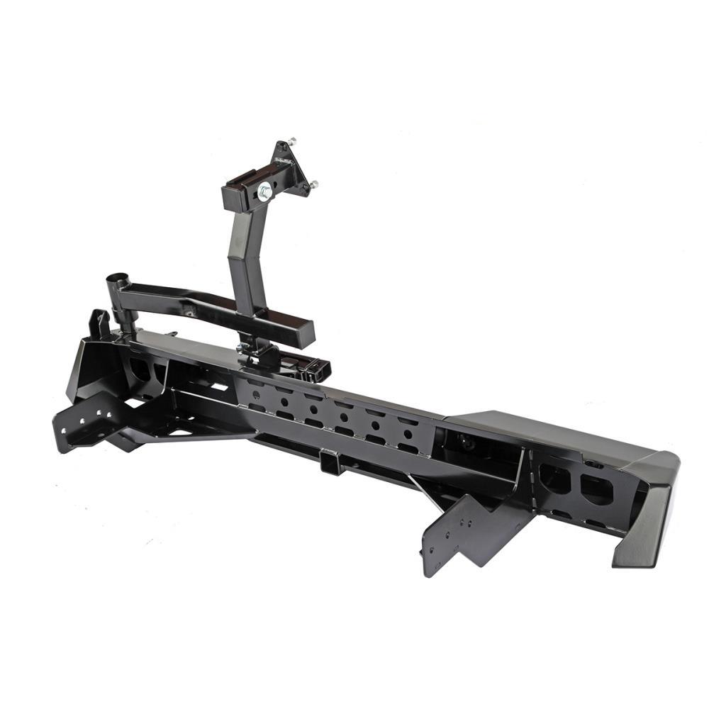 Бампер РИФ задний Mitsubishi L200 2015+ с квадратом под фаркоп и калиткой