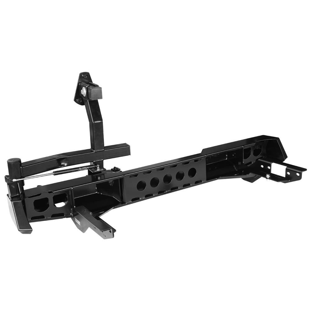 Бампер РИФ задний Toyota Hilux 2005-2014 с калиткой без фаркопа