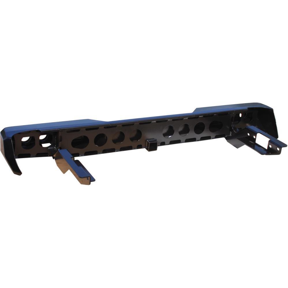 Бампер РИФ задний Toyota Hilux 2005-2014 с квадратом под фаркоп и фонарями