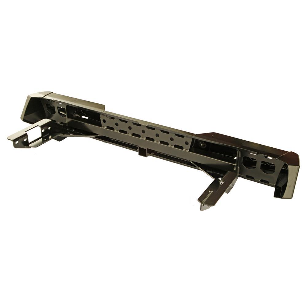 Бампер РИФ задний Toyota Hilux 2015+ с квадратом под фаркоп и фонарями