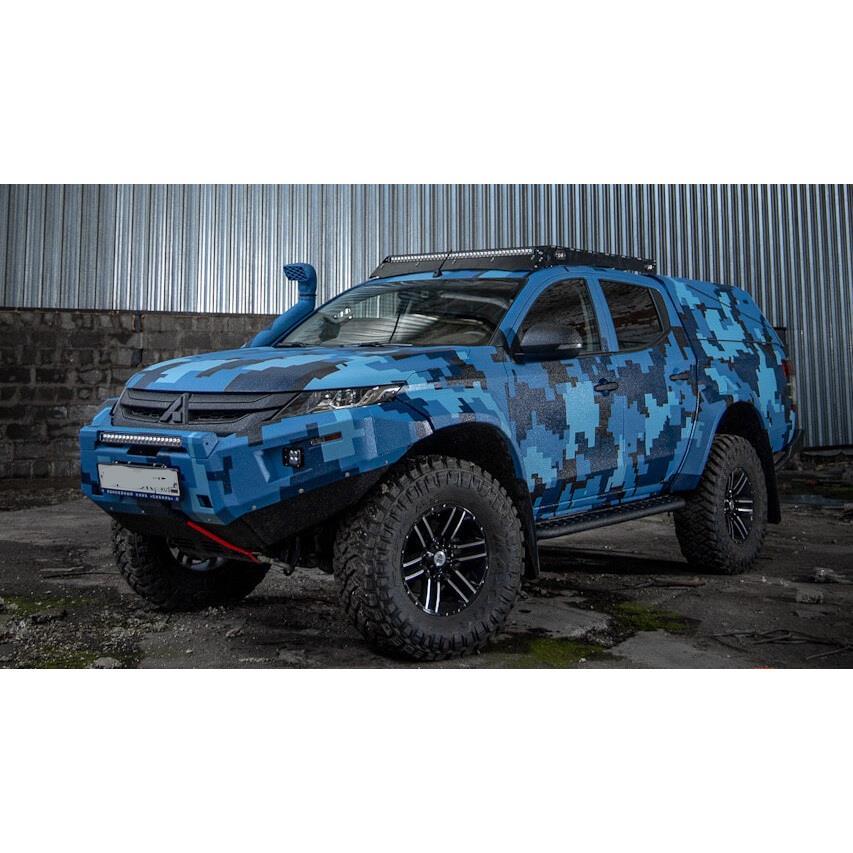 БАМПЕР СИЛОВОЙ ПЕРЕДНИЙ MITSUBISHI L200 2019+ ПТФ