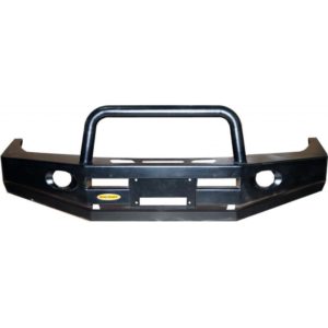 Бампер силовой передний Mitsubishi Pajero II с центральной дугой