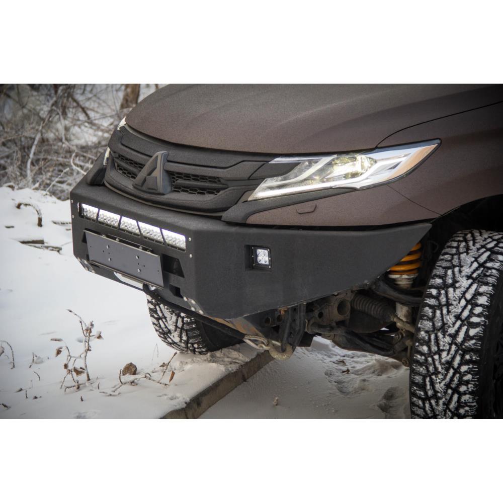 Бампер силовой передний Mitsubishi Pajero Sport 2016+