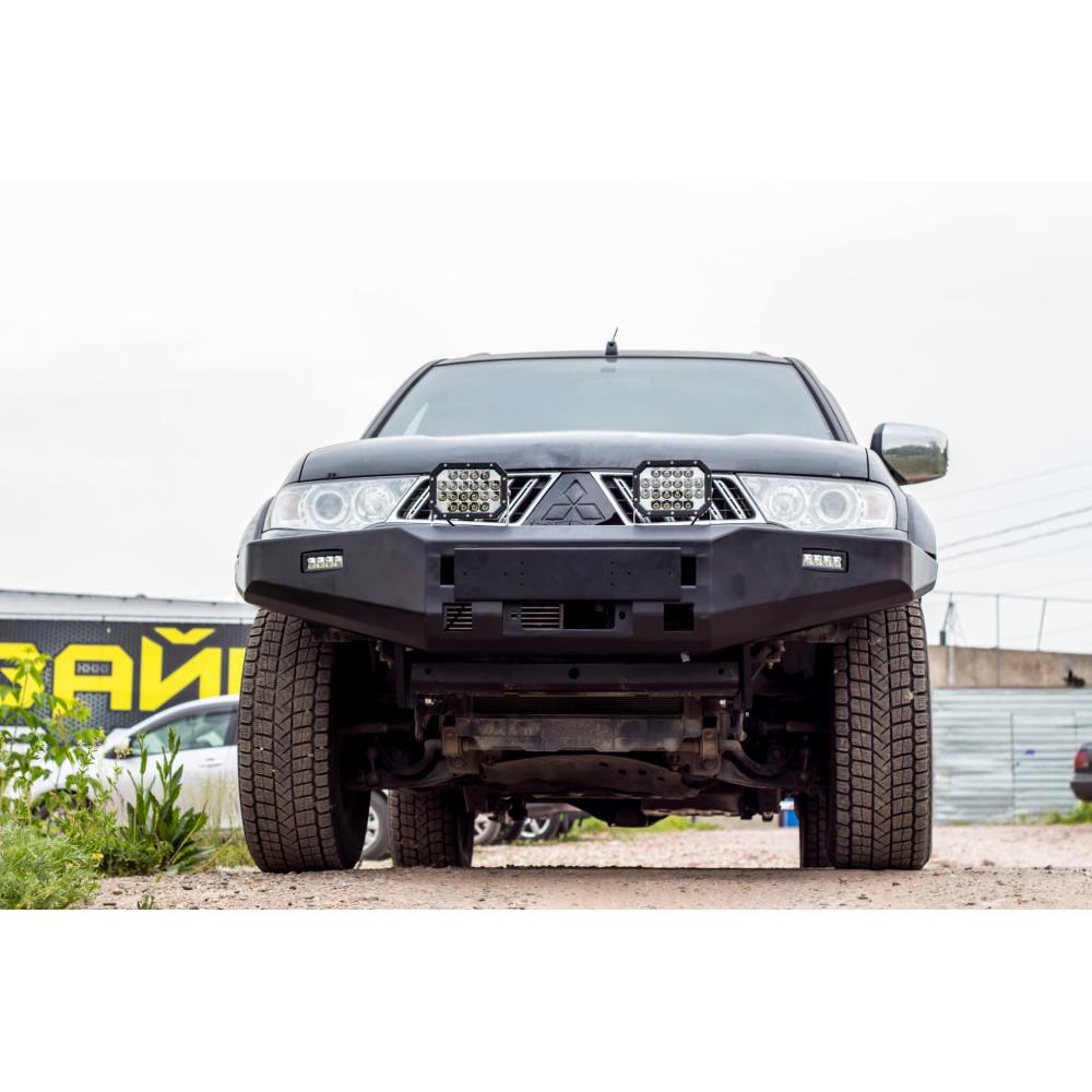 Бампер силовой передний Mitsubishi Pajero Sport/L200 2008-2015