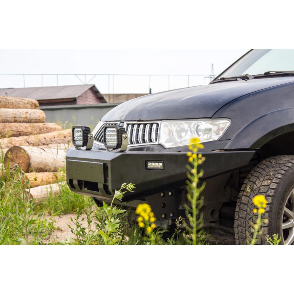Бампер силовой передний Mitsubishi Pajero Sport/L200 2008-2015