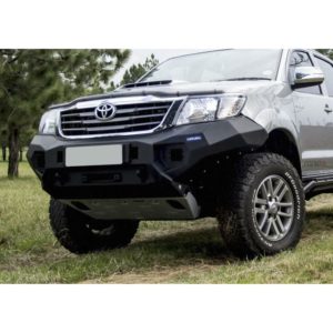 БАМПЕР СИЛОВОЙ ПЕРЕДНИЙ RIVAL АЛЮМИНИЕВЫЙ БЕЗ ПТФ TOYOTA HILUX VIGO (2005-2015)