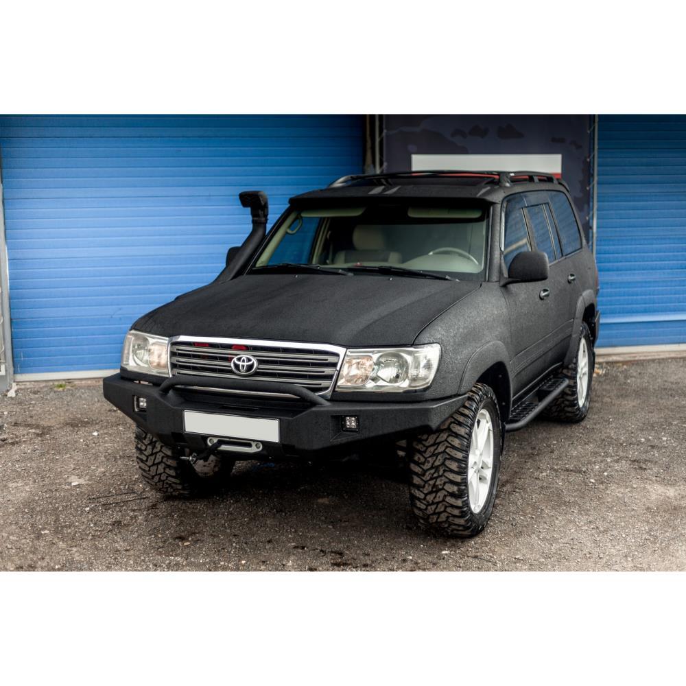Бампер силовой передний STC Toyota Land Cruiser 100 с защитной дугой