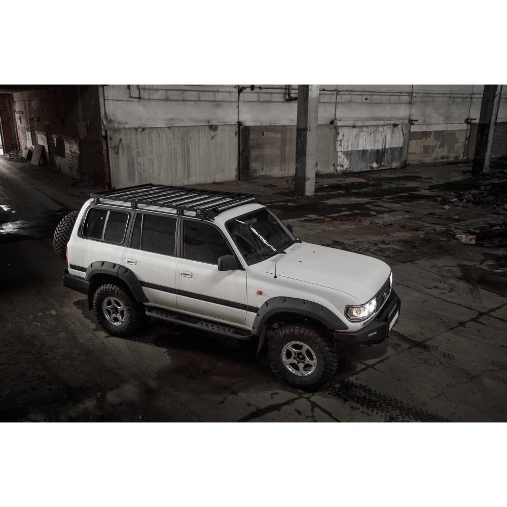 Бампер силовой передний STC Toyota Land Cruiser 80 с защитной дугой