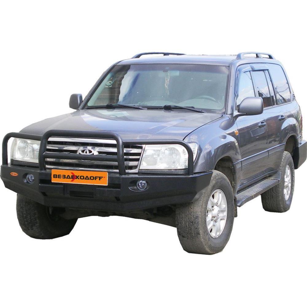Бампер силовой передний Toyota Land Cruiser 100 VX с кенгурином