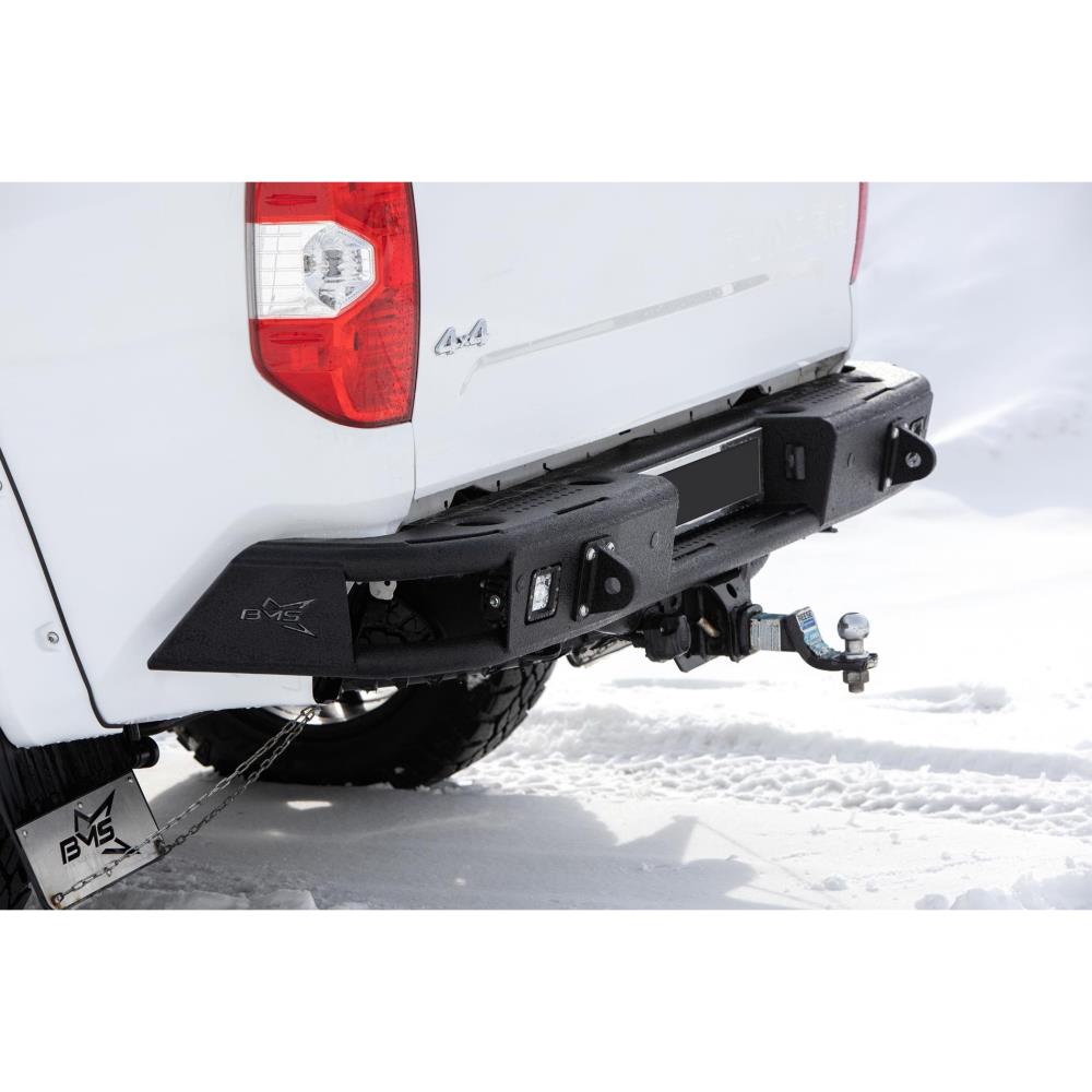 Бампер силовой задний BMS ALFA для Тойота Тундра 2014-2020