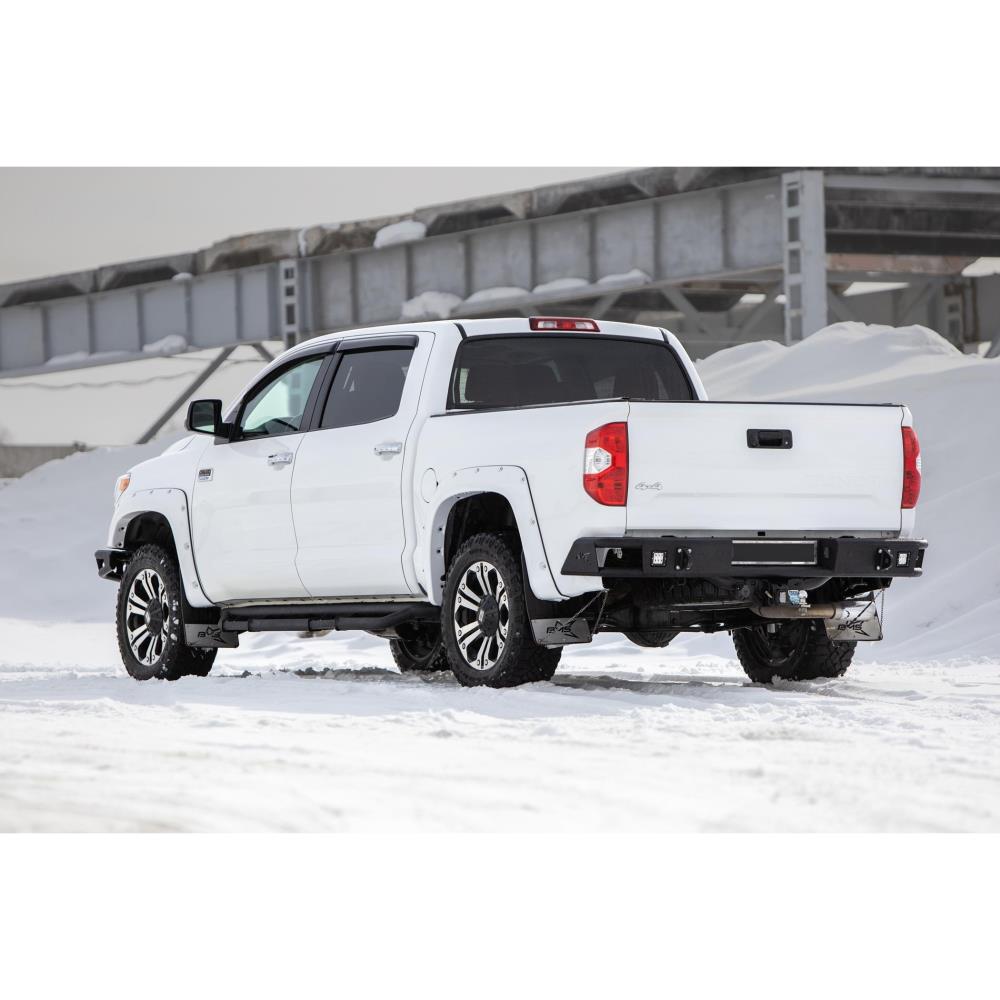 Бампер силовой задний BMS ALFA для Тойота Тундра 2014-2020