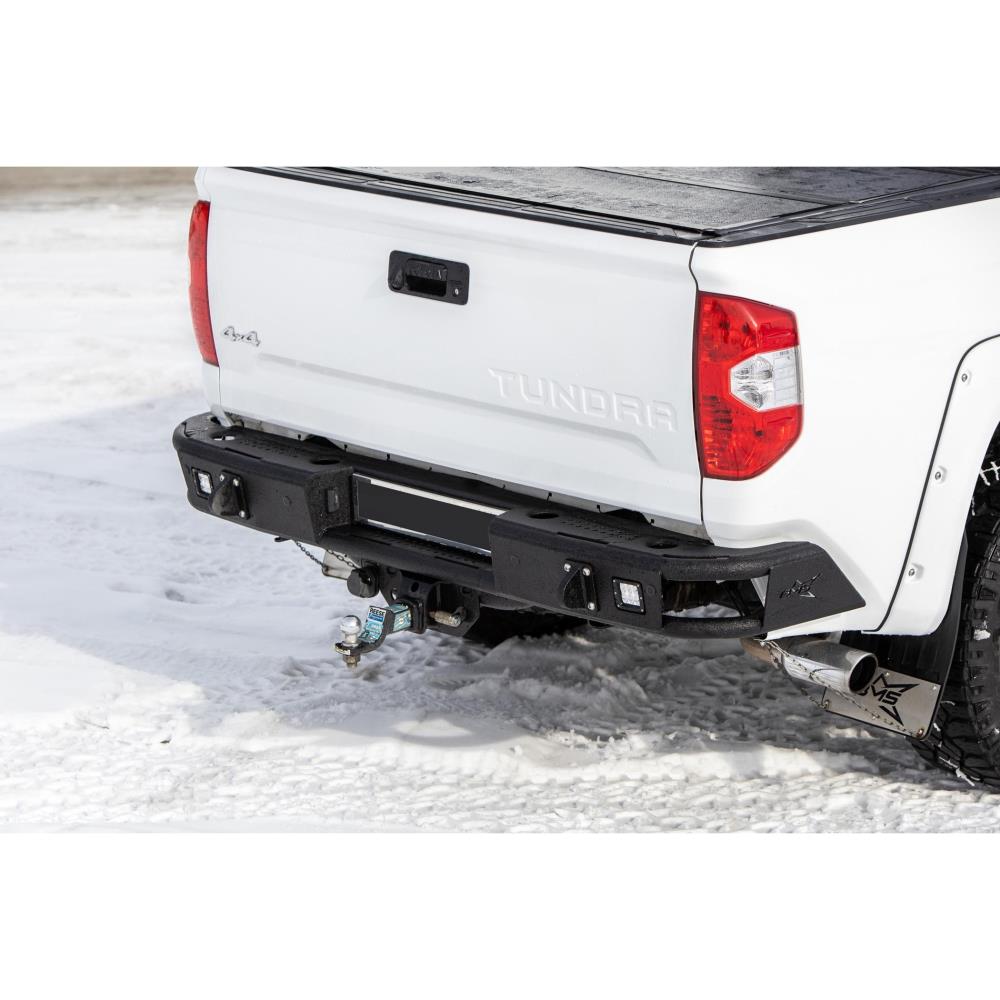 Бампер силовой задний BMS ALFA для Тойота Тундра 2014-2020