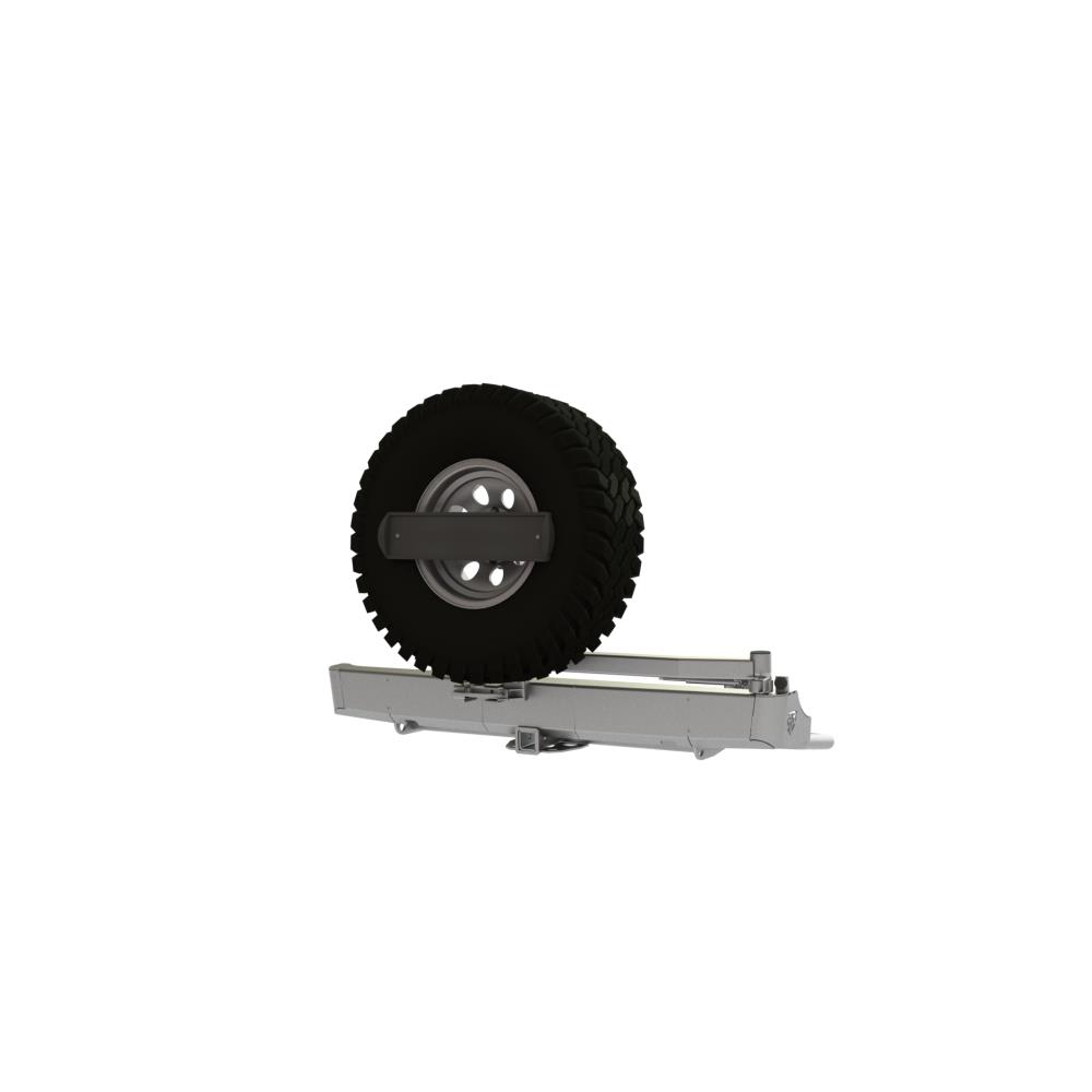 Бампер силовой задний Mitsubishi L200 2013-2015 (длинный кузов) квадрат