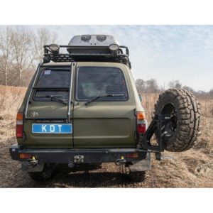 Бампер задний cиловой Toyota Land Cruiser 80