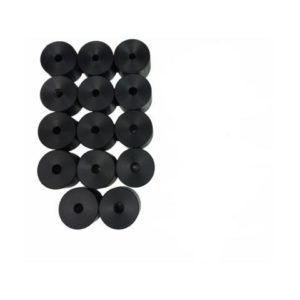 Боди лифт комплект 40 мм Fiat Fullback 2016 капролон (d=70 мм) с крепежом М10 чёрный цвет