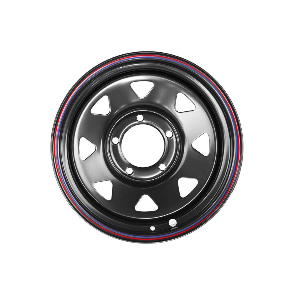 Диск усиленный Тойота Ленд Крузер 100 стальной черный 5x150 9xR17 d113 ET0 (треуг. мелкий)