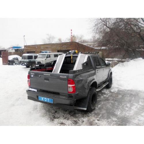 Дуга безопасности многофункциональная Toyota HILUX до и после 2015