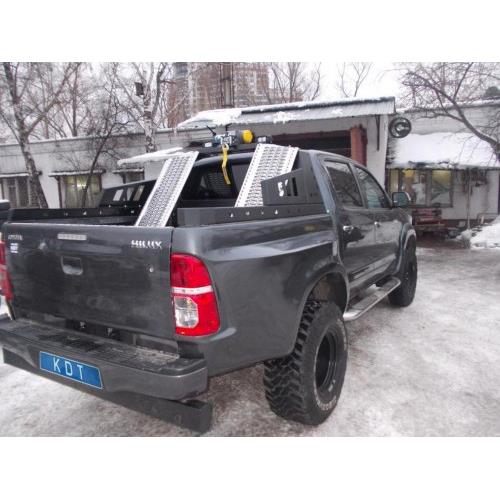 Дуга безопасности многофункциональная Toyota HILUX до и после 2015