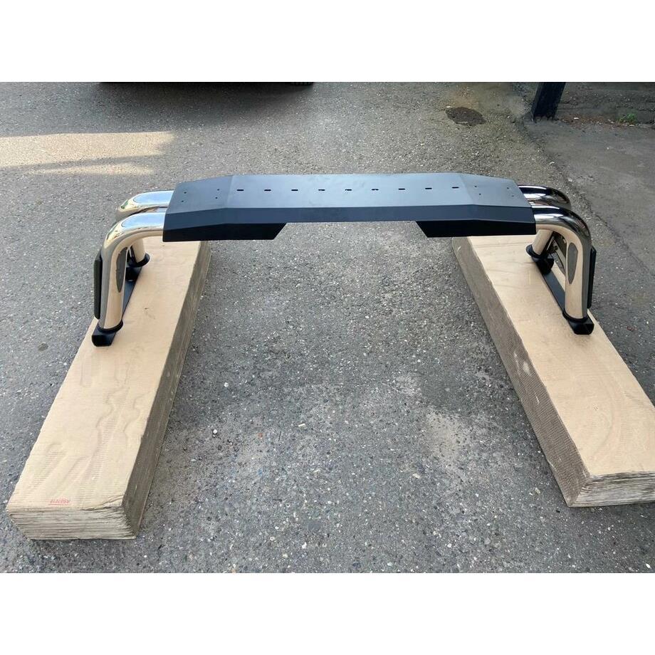 Дуга кузова DoublePlus Chrome DUZ без креплений для 3-х секц. крышки для Volkswagen Amarok (2010-)