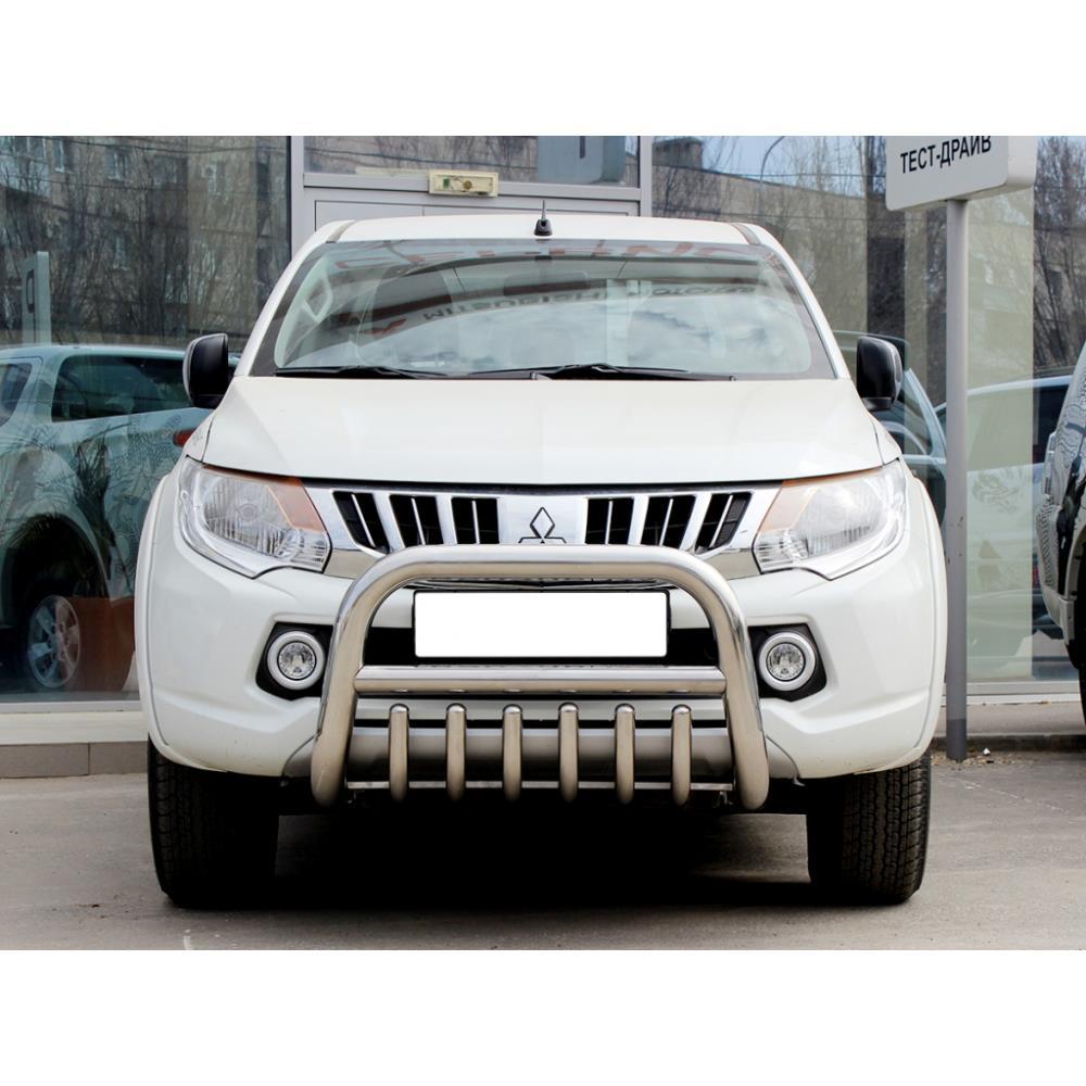 Дуга передняя низкая d-76 с защитой картера d-43 на Fiat Fullback 2016+