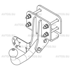 Фаркоп AvtoS (TY 27) 1500 кг для TOYOTA HILUX (2005)