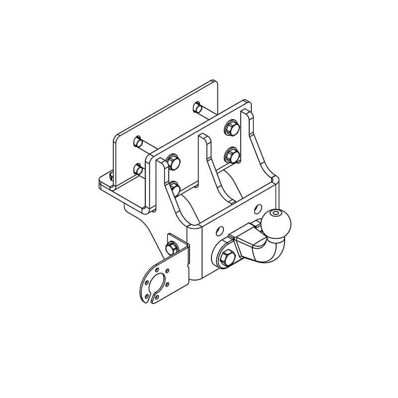 Фаркоп AvtoS (TY 44) 2800 кг (2005-2010)