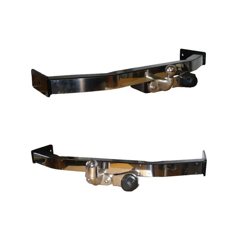 Фаркоп с нержавеющей пластиной 120 Prado 2003-2009/08