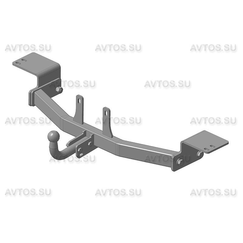 Фаркоп ТСУ PRADO 120 з/колесо снизу (2002)