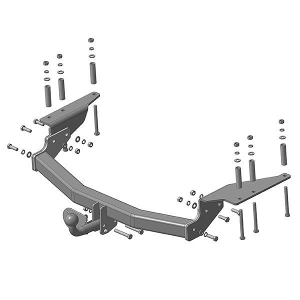 Фаркопы для Kyron (2005-)
