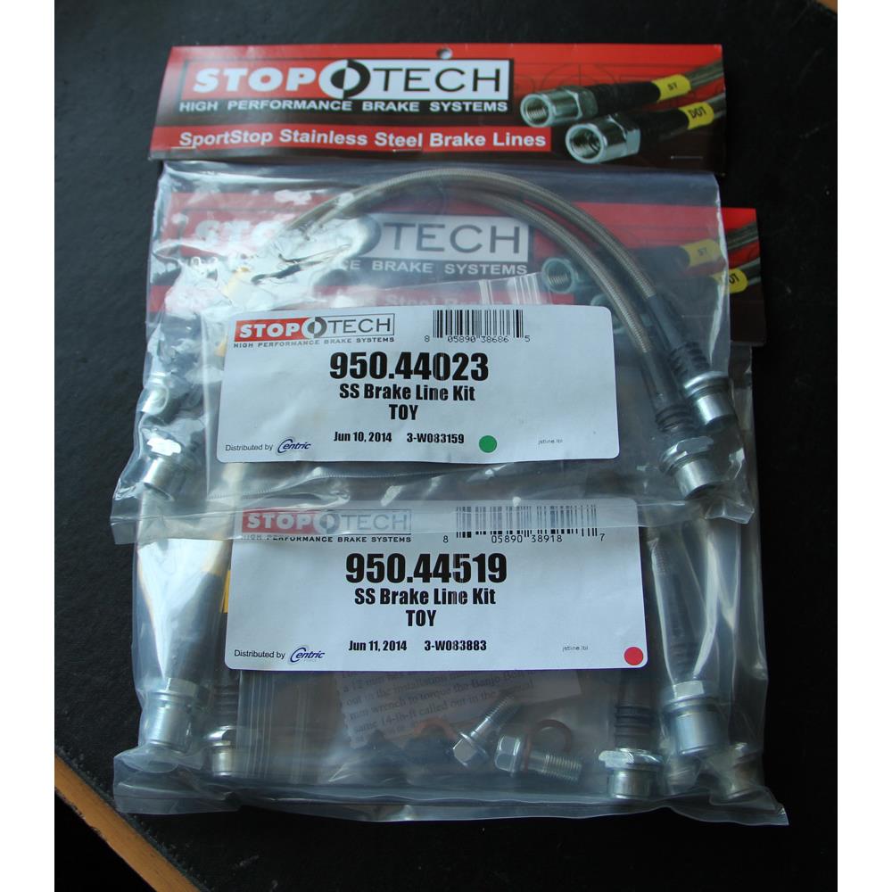 Комплект армированных тормозных шлангов Toyota Tundra